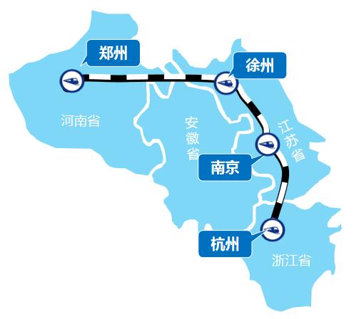 杭州—鄭州線高鐵列車(chē)廣告
